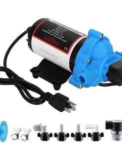 Bomba de diafragma de presión de agua MAGAM 115V AC 4.0 GPM