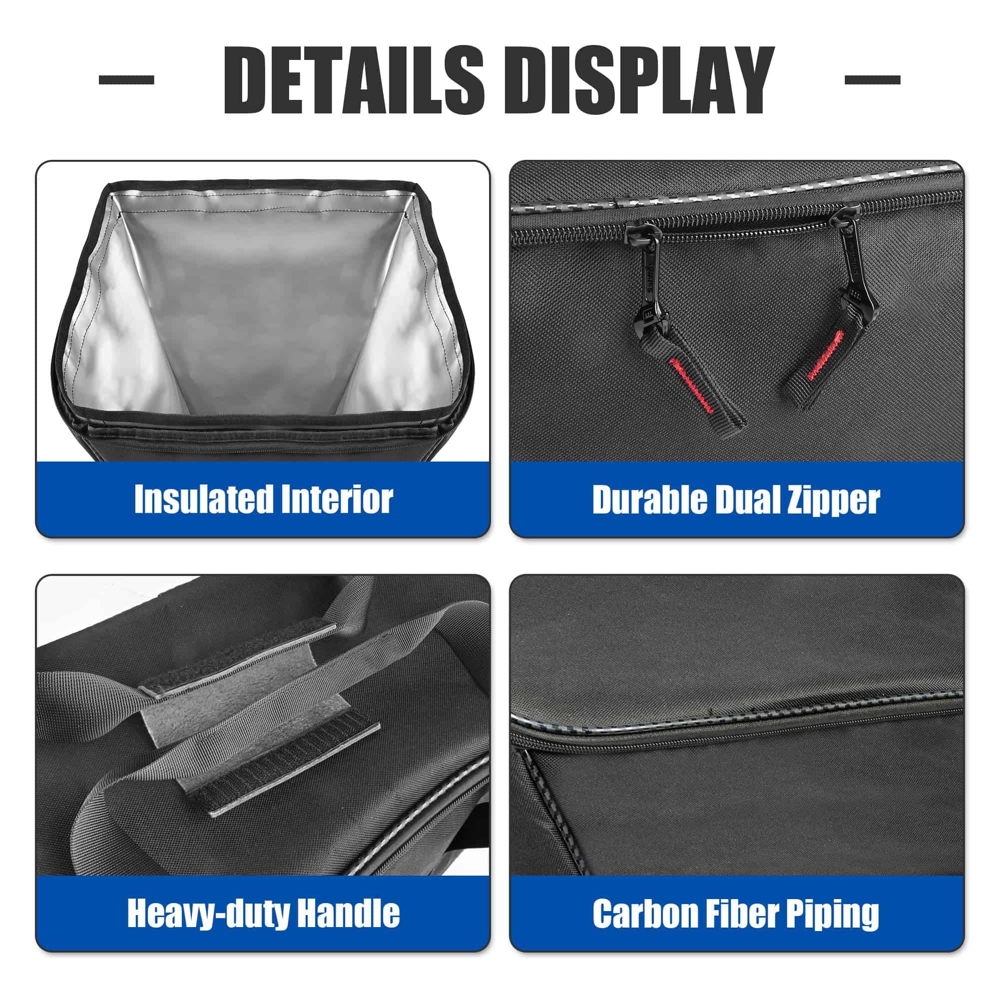 Bolsa de Maletero Delantero KAMIYONG 2pcs Frunk Organizer - Imagen 8