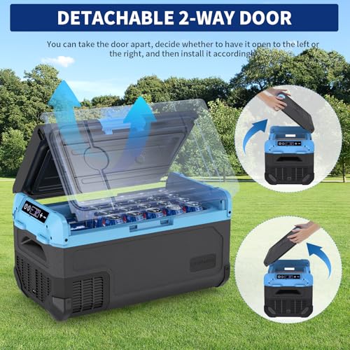 Refrigerador de Coche 21 Cuartos 20L Mini Congelador - Imagen 6