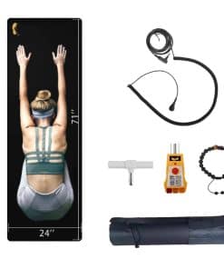 Tapete de Yoga de Conexión a Tierra -Negro