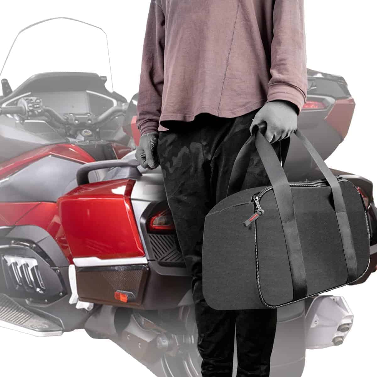 KAMIYONG Saddlebag Liners Storage Cargo Bag Side Bags - Imagen 8