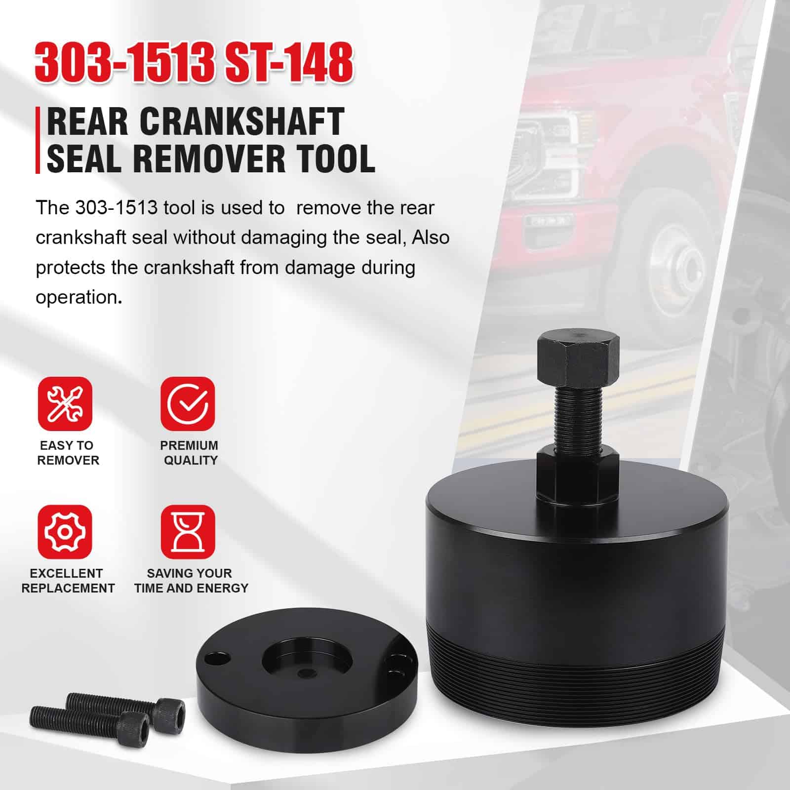 Herramienta Removedora de Sello Trasero del Cigüeñal 6.7L - Imagen 3