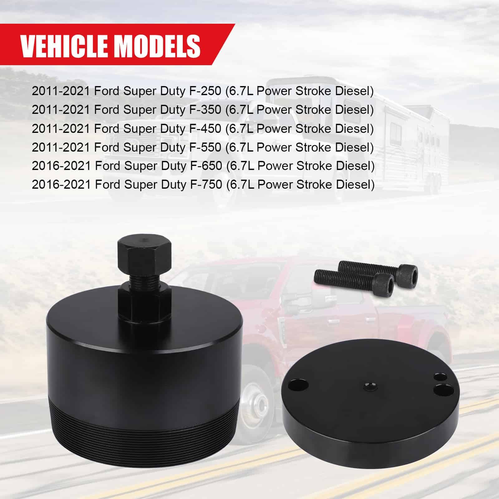 Herramienta Removedora de Sello Trasero del Cigüeñal 6.7L - Imagen 4