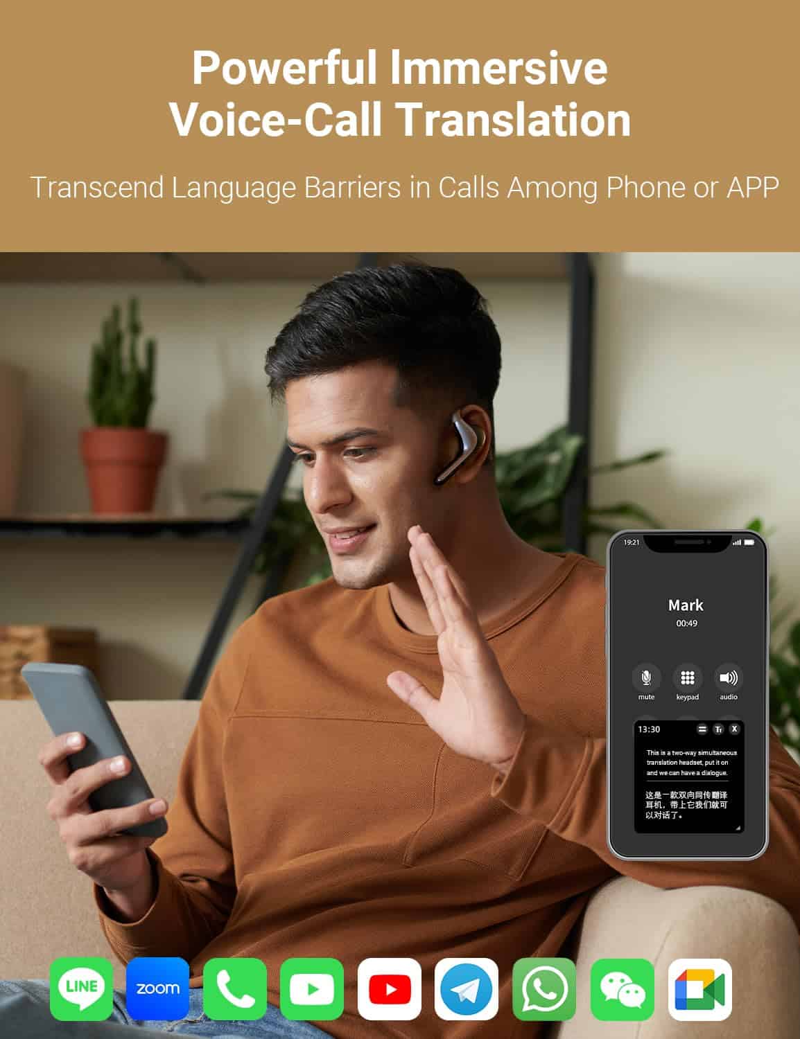 Audífonos de Traducción Timekettle W4 Pro AI, Traductor - Imagen 7
