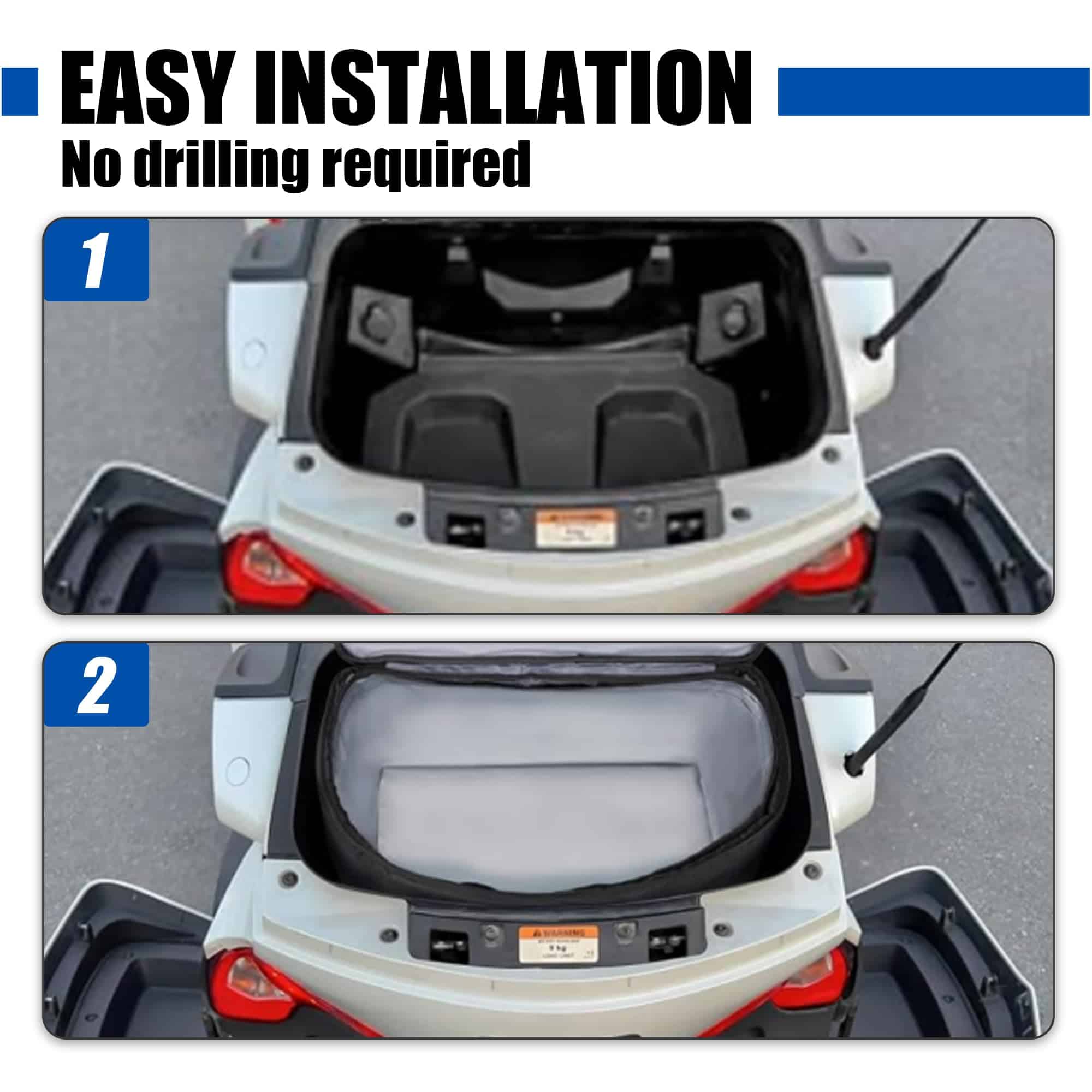 Bolsa de Carga Trasera KAMIYONG Organizador de Maletero - Imagen 5