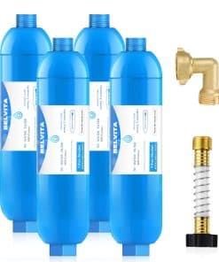 Filtro de agua en línea BELVITA RV con Codo de -ete de 4)