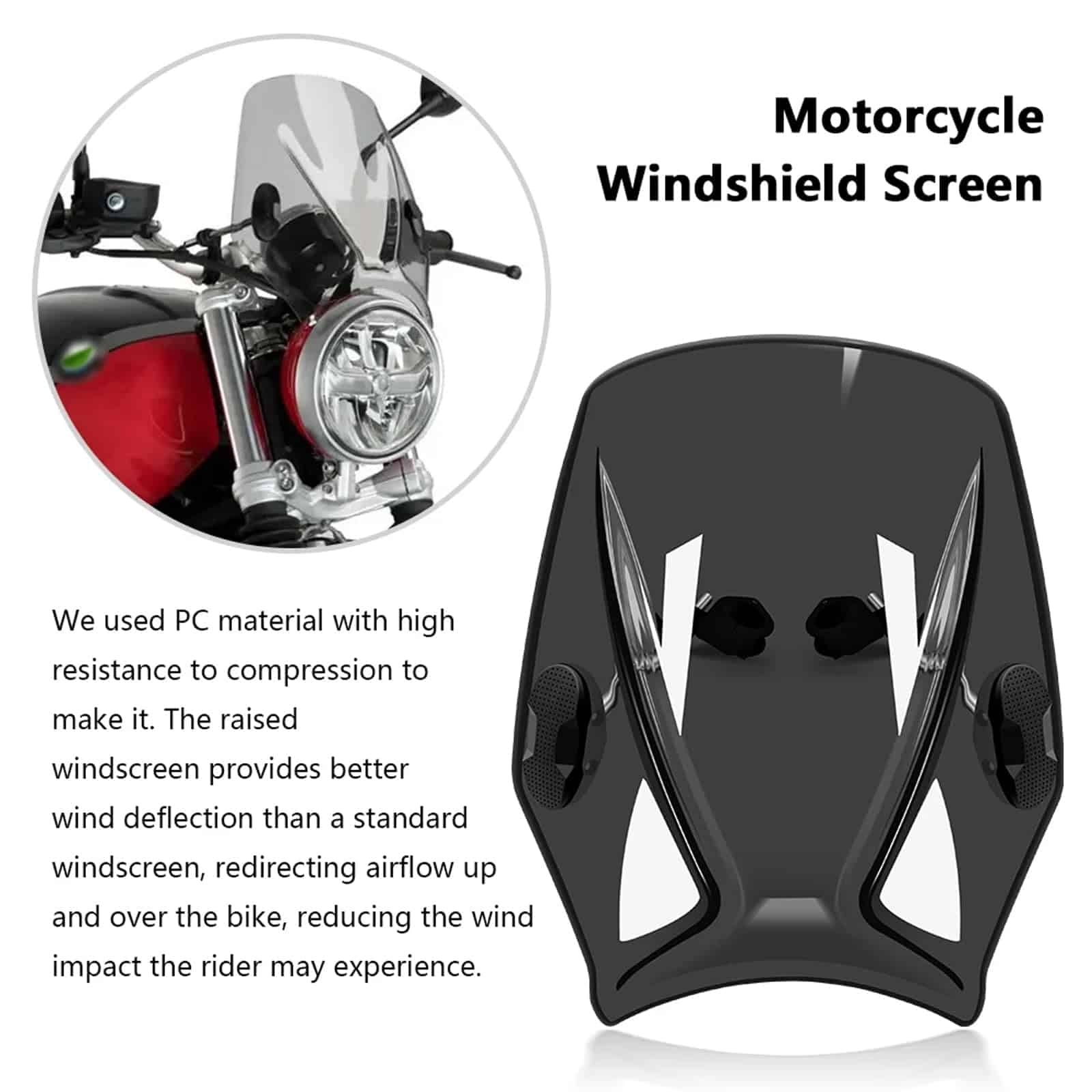 Parabrisas Ajustable para Motocicleta FOR DAX125 ST125 - Imagen 5