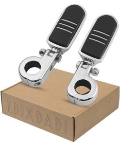 LDJXDADI 1.25" Reposapiés para carretera, Abrazaderas de