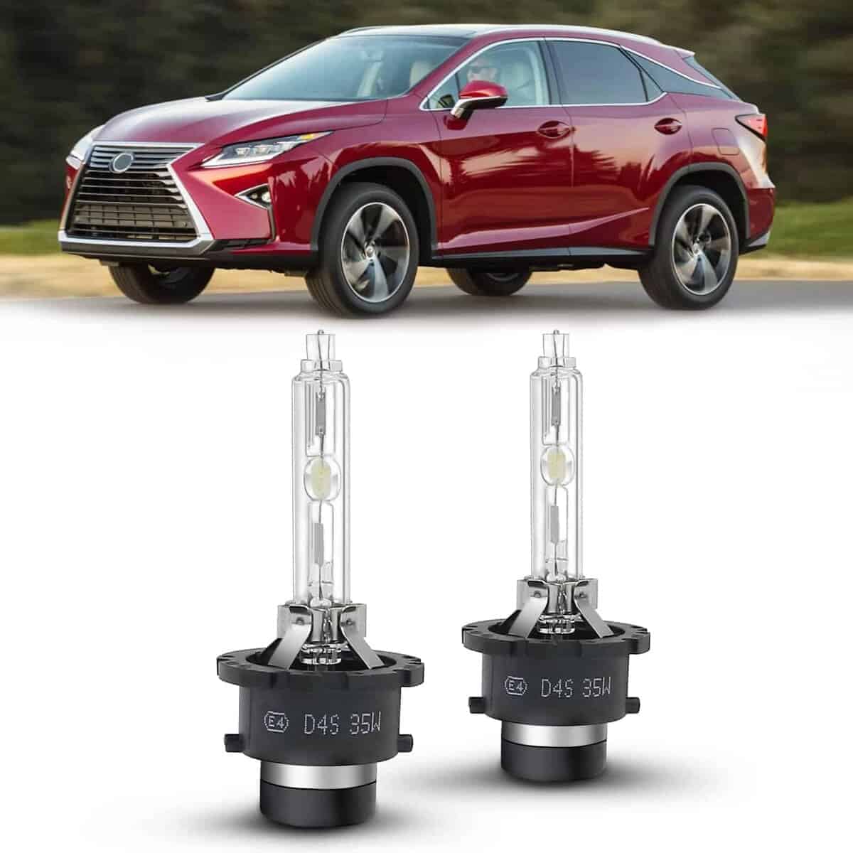 Bombillas de faro HID Xenón D4S 6000K Blanco Frío 35W