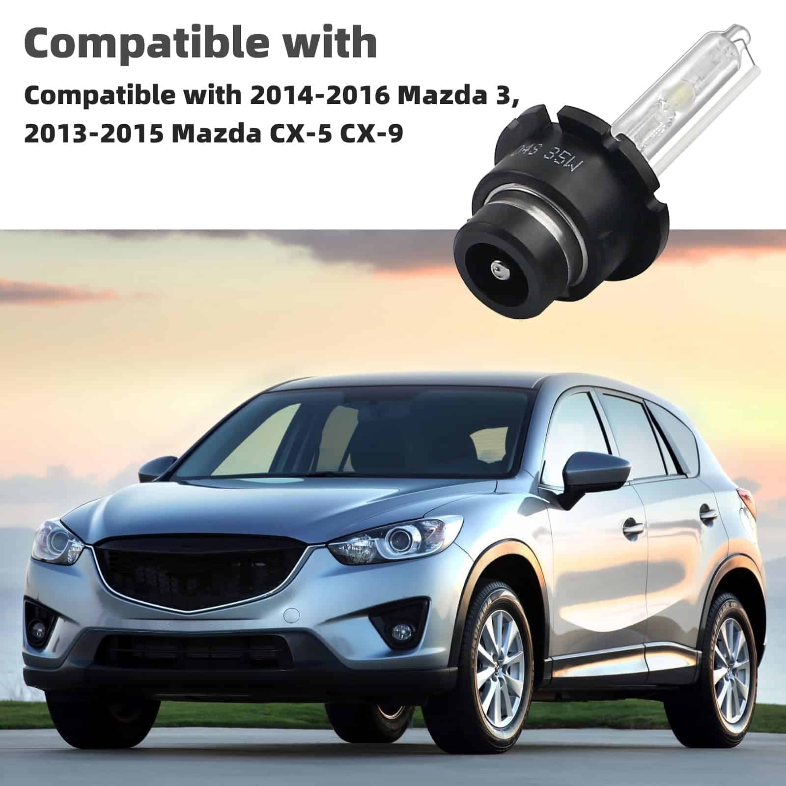 Bombillas de faros D4S Xenon HID 6000K Blanco Frío 35W - Imagen 4