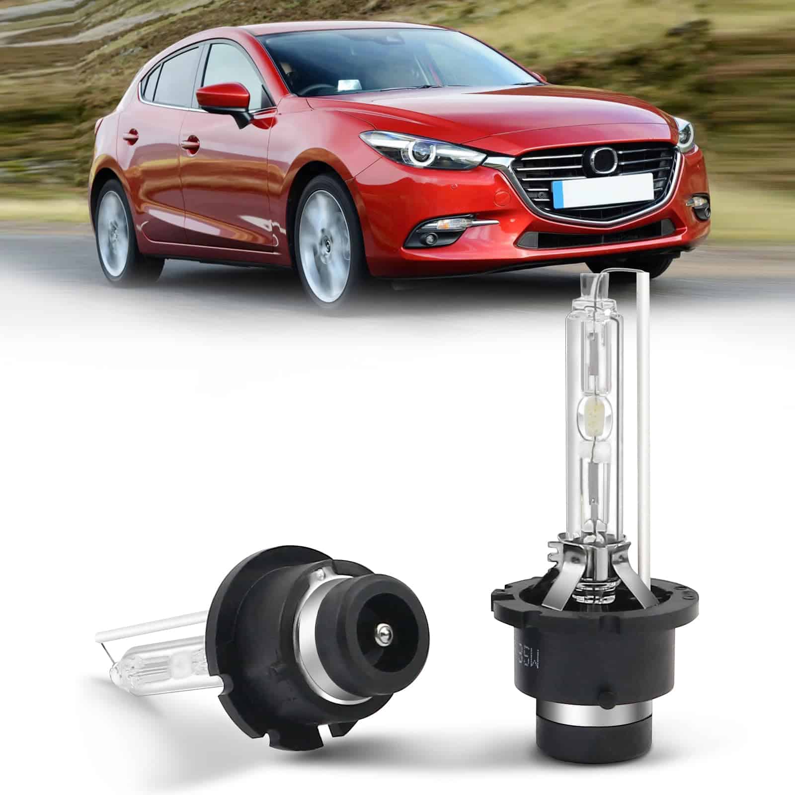 Bombillas de faros D4S Xenon HID 6000K Blanco Frío 35W