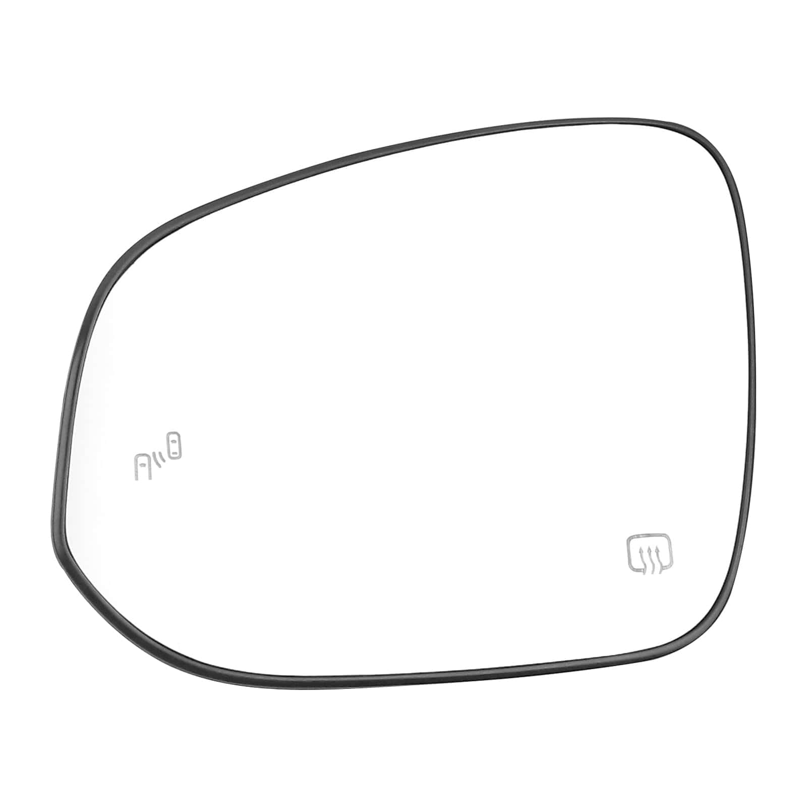 Espejo de vidrio del lado del conductor izquierdo con