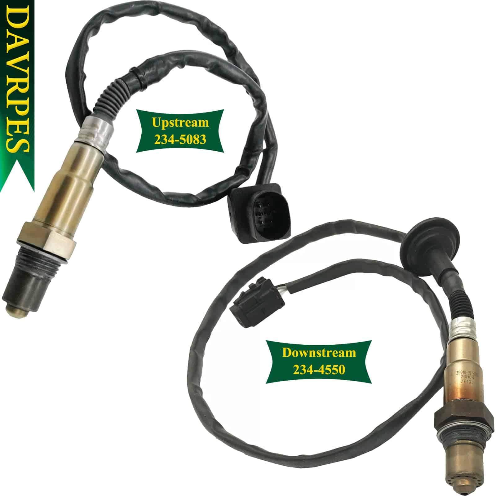 DAVRPES 2PCS 234-5083 234-4550 Sensor de oxígeno arriba y - Imagen 3