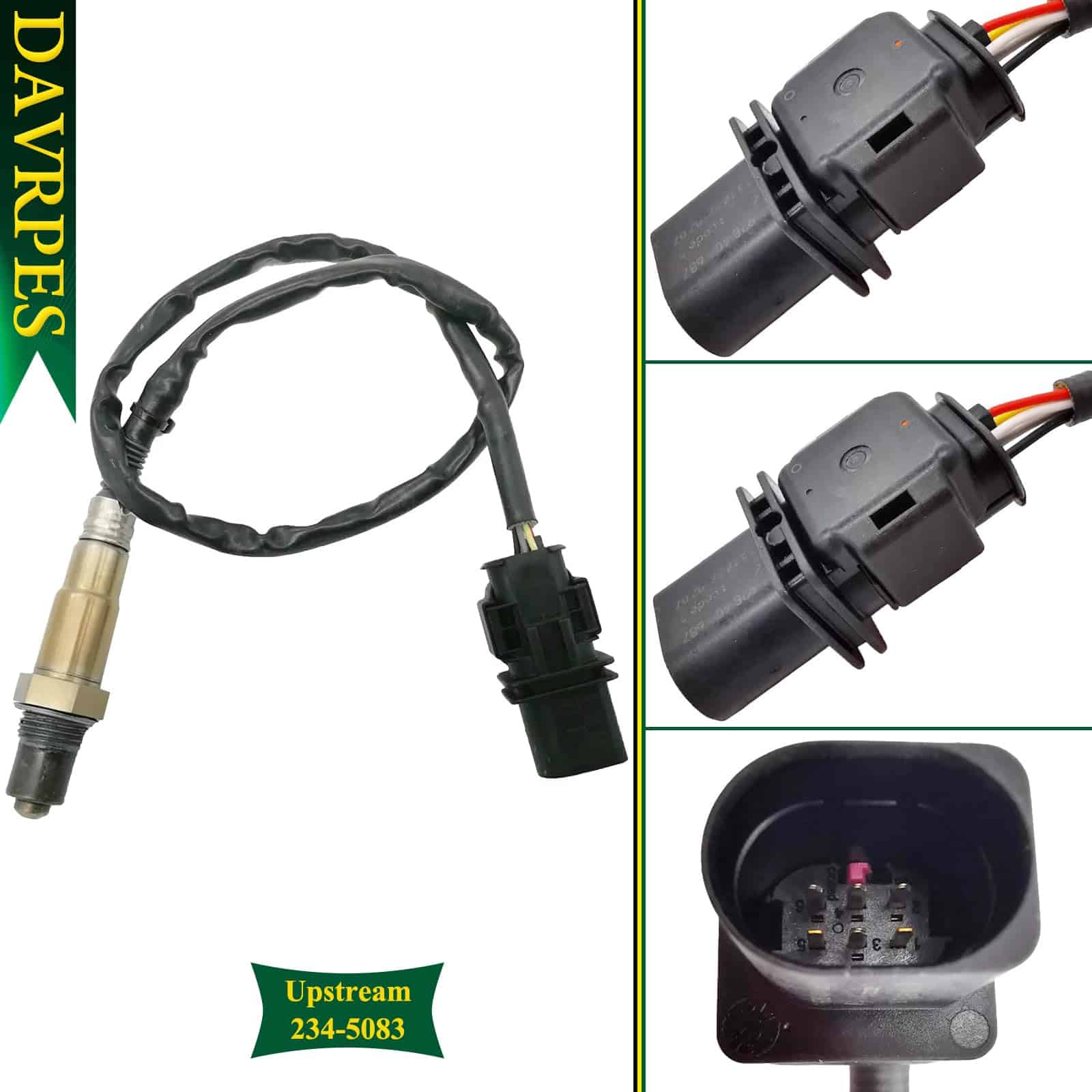 DAVRPES 2PCS 234-5083 234-4550 Sensor de oxígeno arriba y - Imagen 5