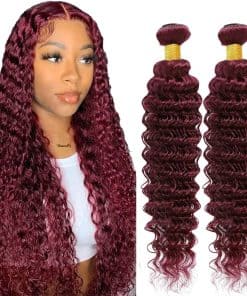 99j Bundles de Cabello Humano Ondas Profundas 22 24