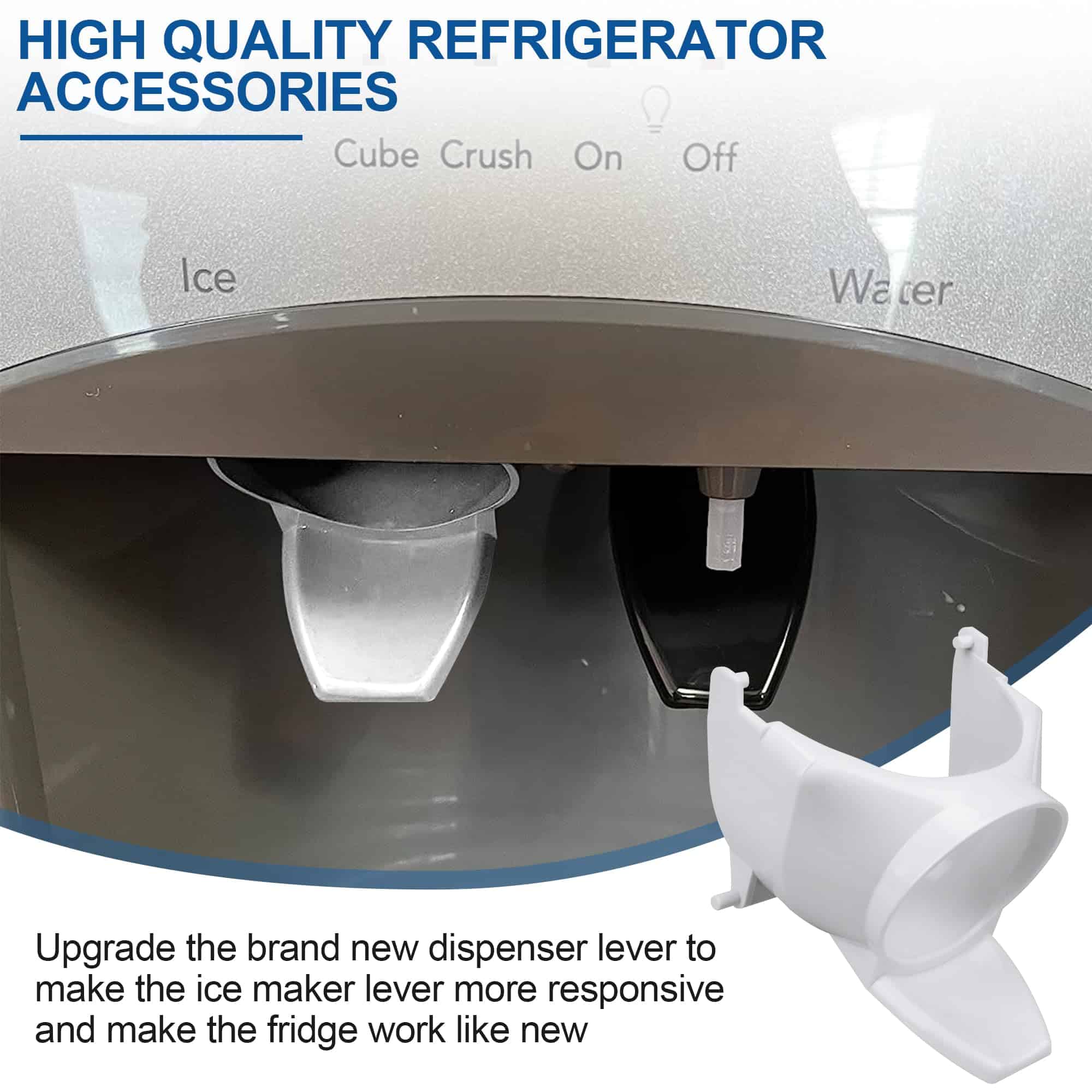 Palanca del Dispensador de Hielo 241681901 para - Imagen 6