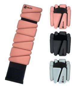 Pesas Ajustables de Silicona para Muñecas y Tobillos -