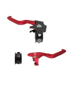 Palanca de Embrague y Freno Easy Pull Rojo de Aluminio para