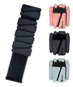 Pesas Ajustables de Muñeca y Tobillo de -Negro