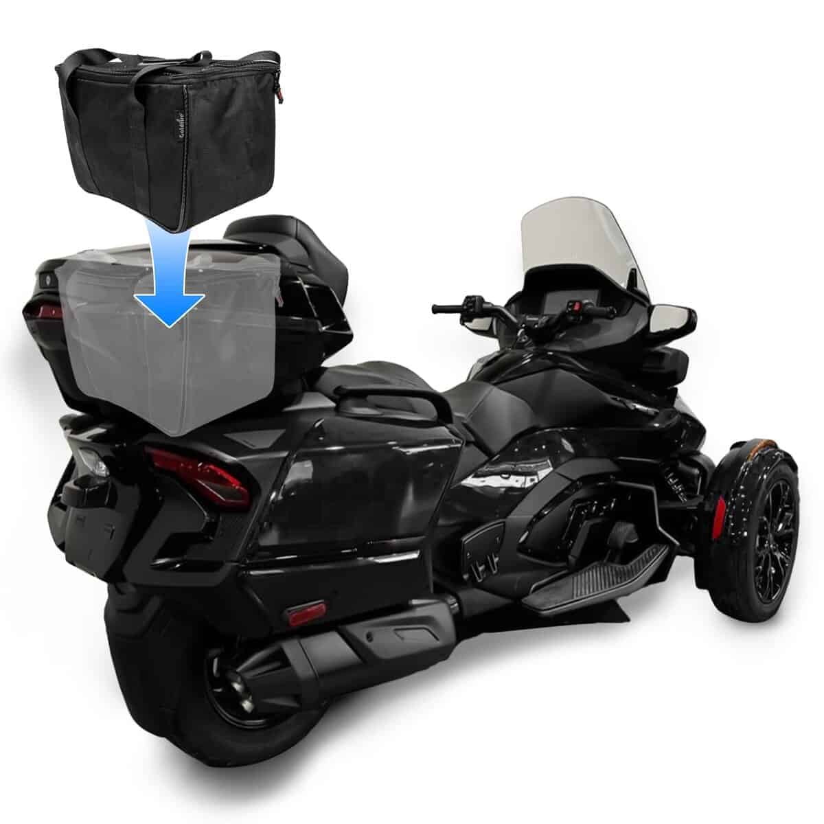 2 bolsas de organizador de maletero trasero KAMIYONG con - Imagen 5