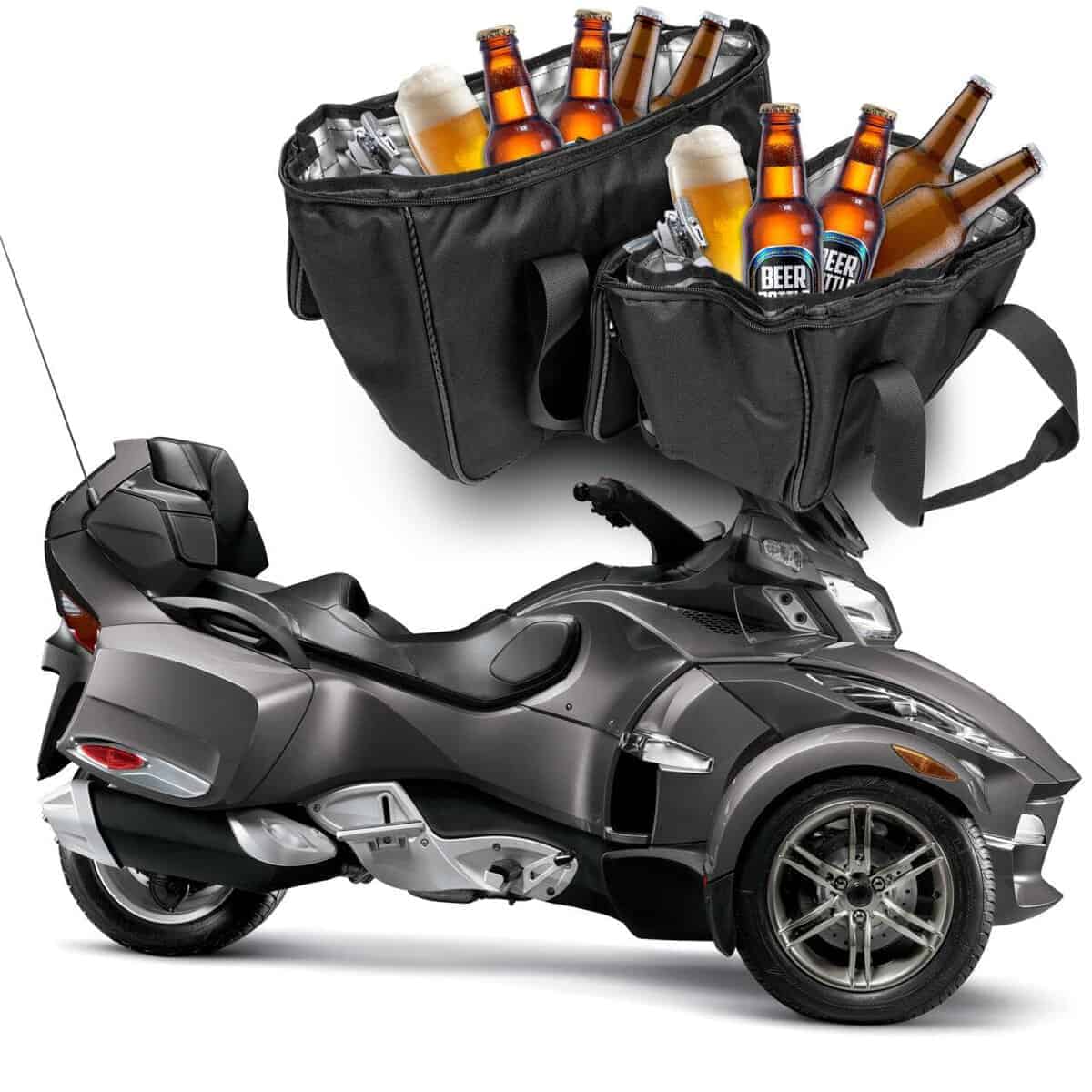 2 bolsas de organizador de maletero trasero KAMIYONG con - Imagen 8