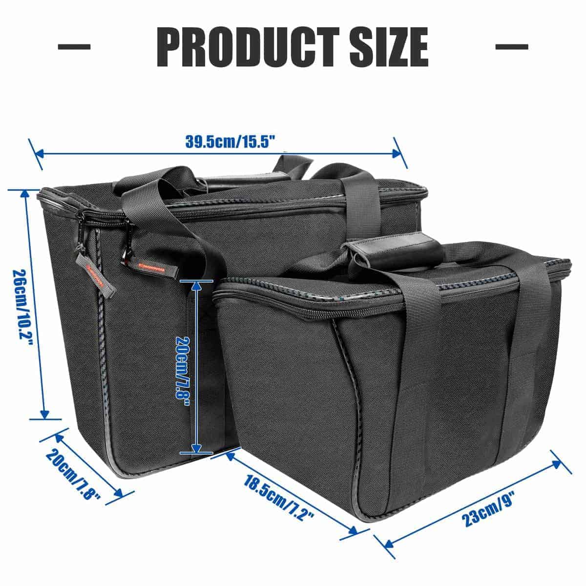 2 bolsas de organizador de maletero trasero KAMIYONG con - Imagen 7