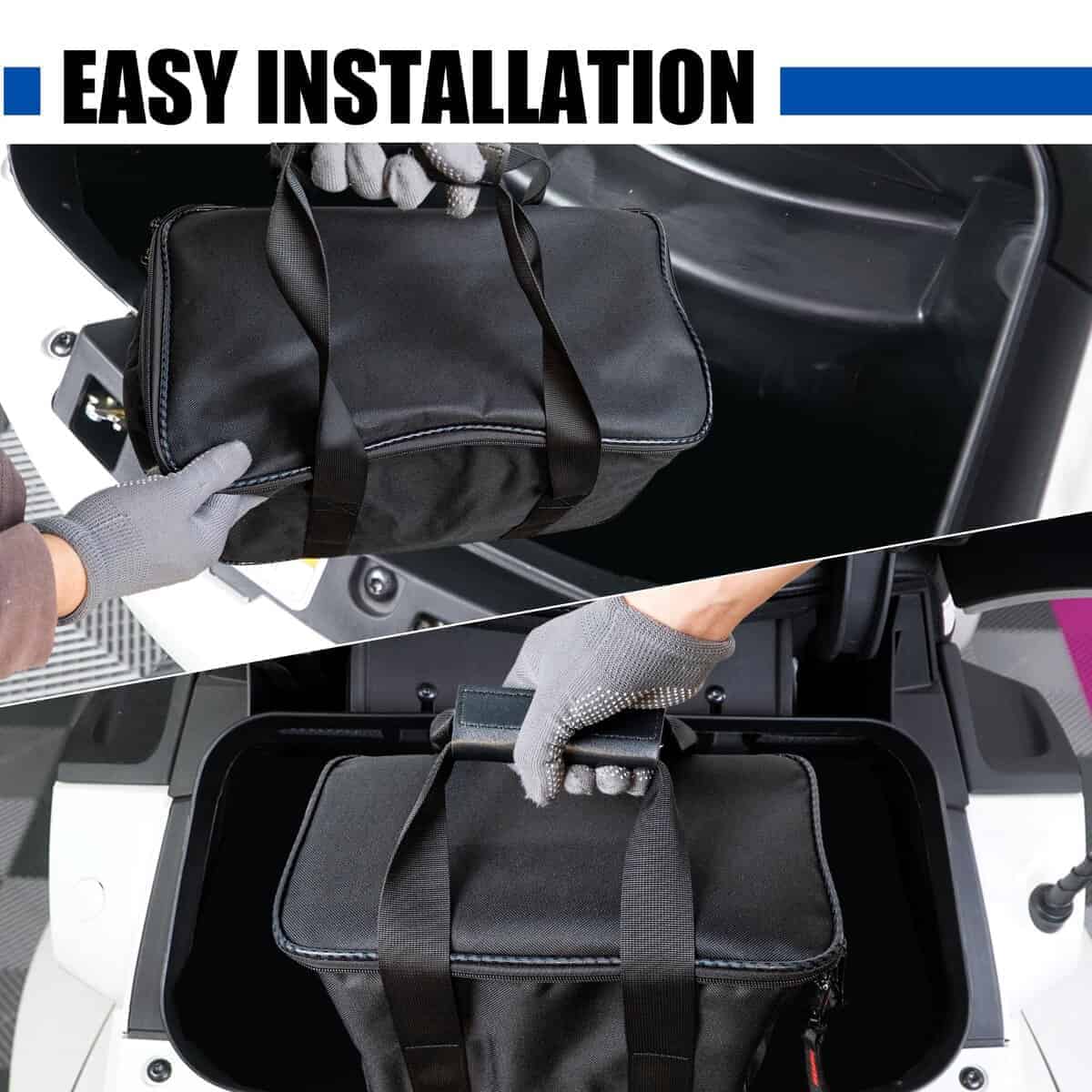 2 bolsas de organizador de maletero trasero KAMIYONG con - Imagen 9