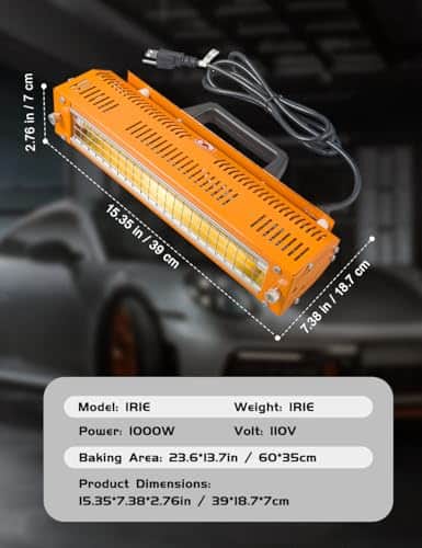 Lámpara de Calefacción por Infrarrojos de Onda Corta - Imagen 4