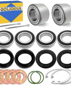 Rodamientos y sellos de rueda delantera y trasera para