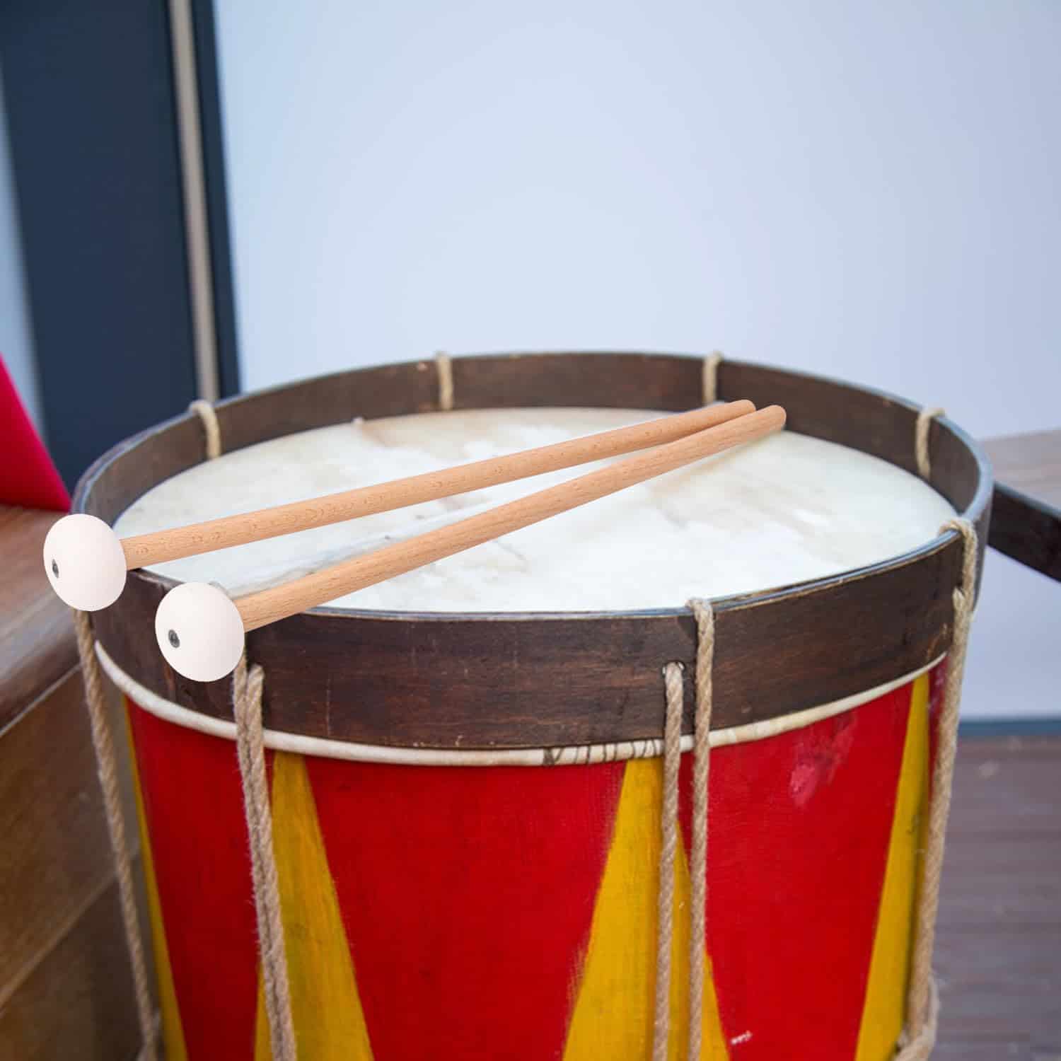 Par de Baquetas Premium Geytetqi - Baquetas de Fieltro - Imagen 5