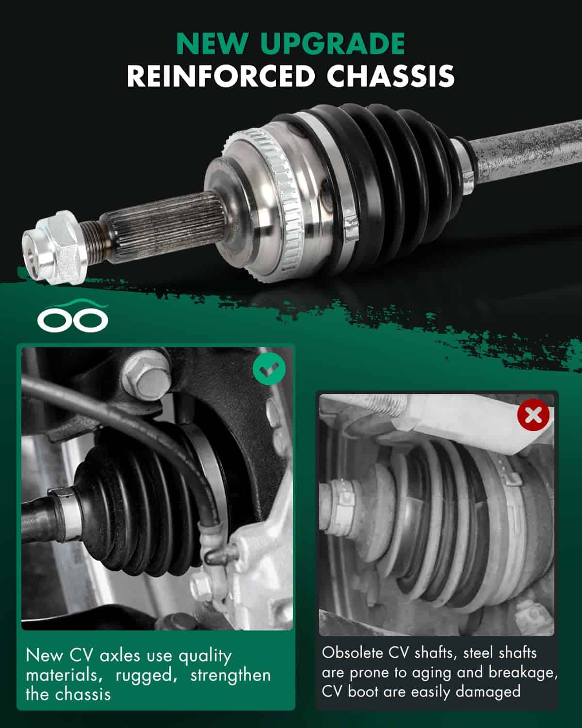 Ensamblaje de Eje de Transmisión SCITOO Frontal Derecho - Imagen 7