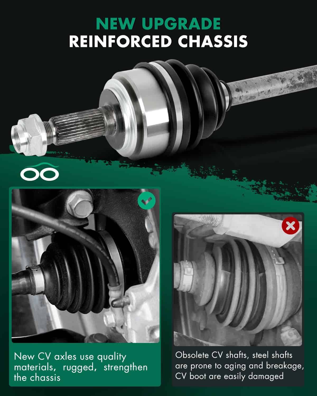 Eje de transmisión SCITOO para Acura TSX 2.4L 2004-2008 - Imagen 7