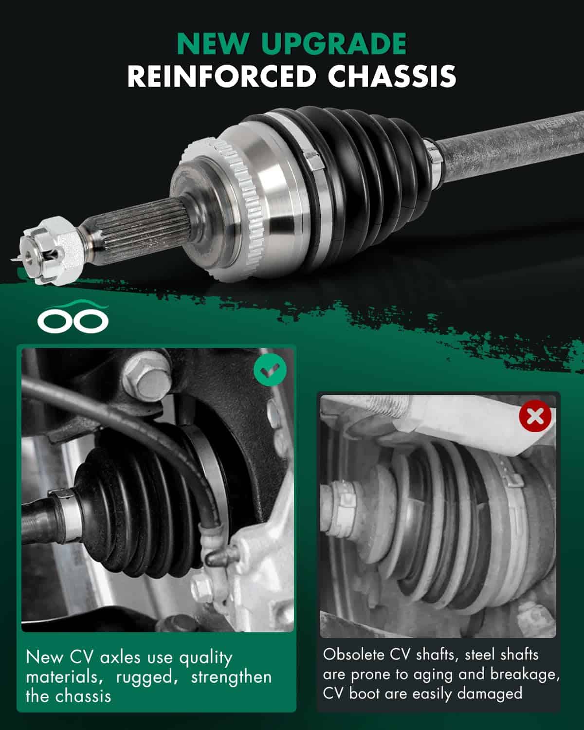 SCITOO Ensamblaje de Eje de Transmisión CV Frontal - Imagen 7