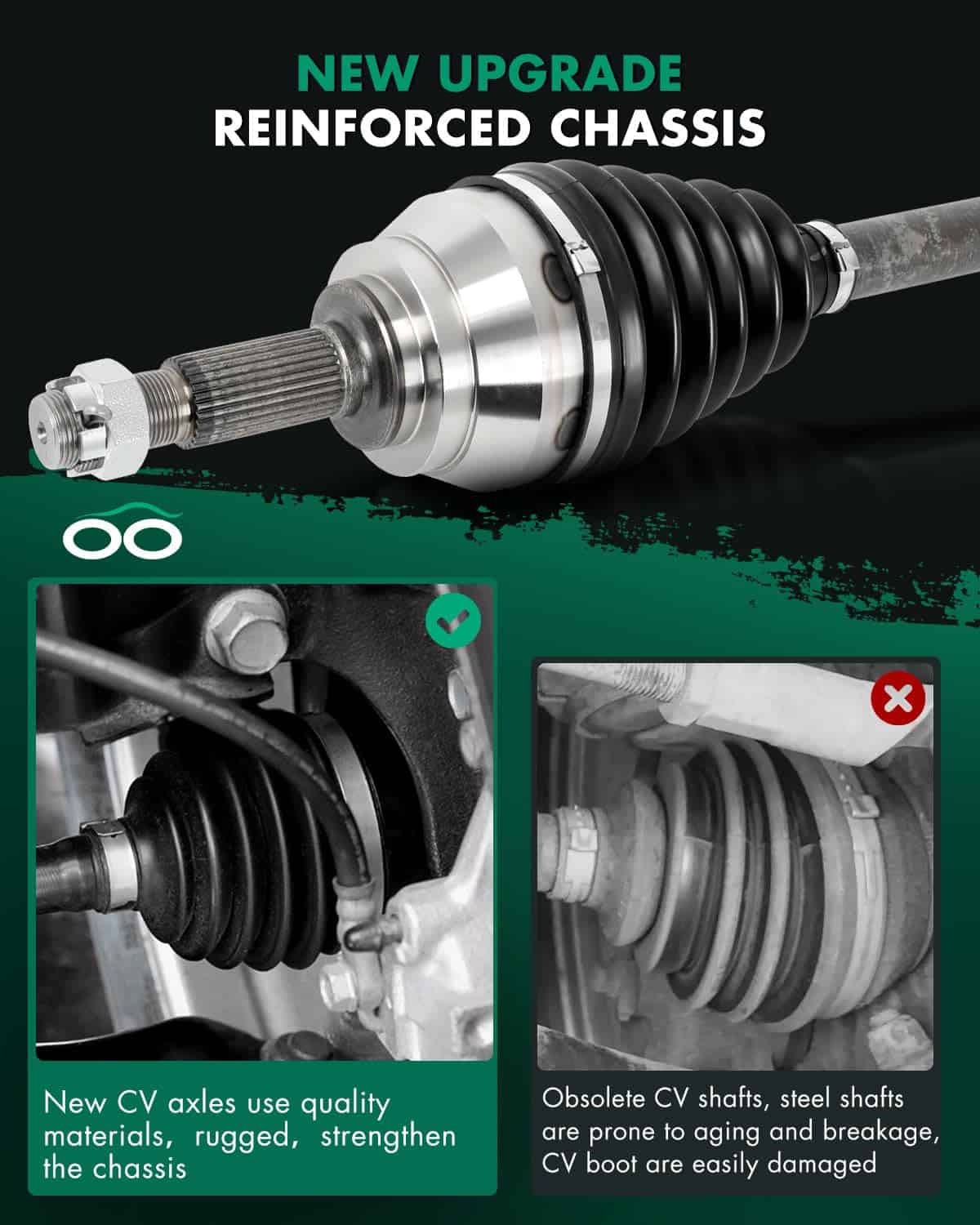 Ensamble del eje de la transmisión para Nissan Quest 3.5L - Imagen 7