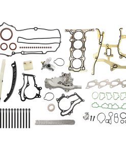 Juego de Gasket de Culata Pernos Kit de Cadena de Tiempo