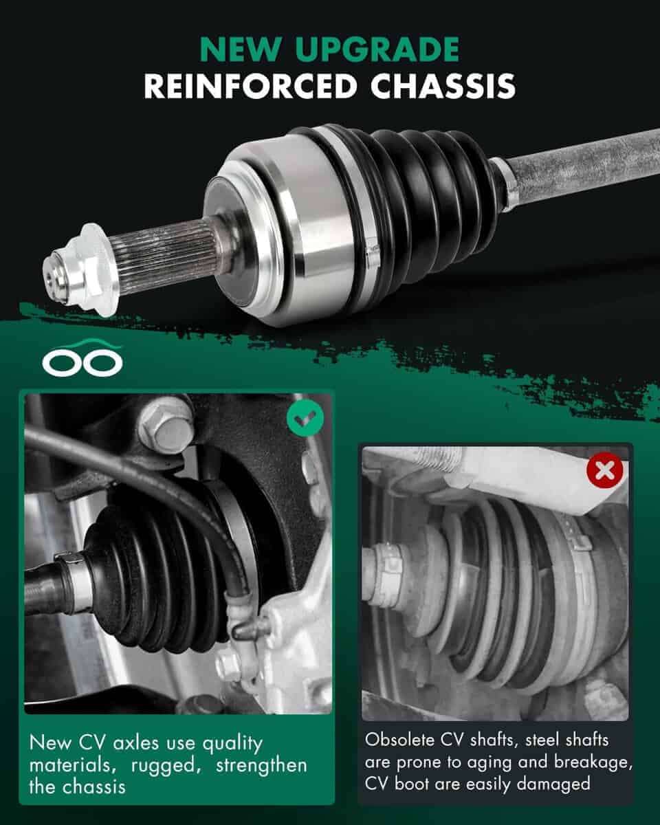 SCITOO Eje de transmisión delantero izquierdo compatible - Imagen 7