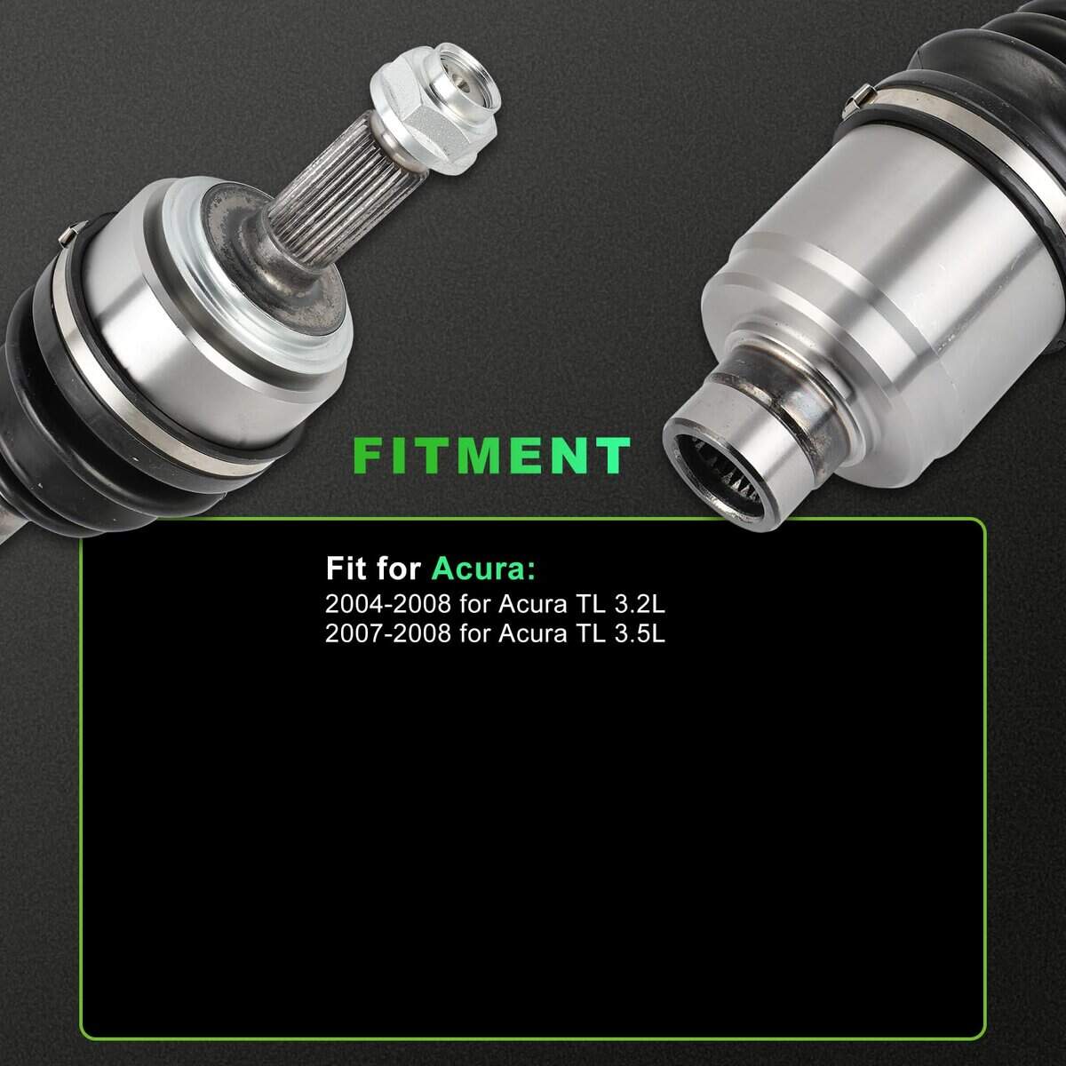 Ensamblaje de Eje de Transmisión del Eje Delantero Derecho - Imagen 3
