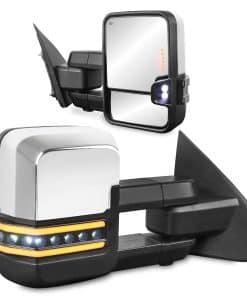 Espejos de Remolque AUTOSTARSHIP Compatible -cia-Cromo