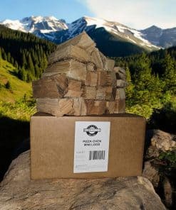 Leños Mini para Horno de Pizza a la Parrilla de Humo Azul