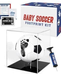 Kit de huellas de manos y pies de bebé, Pelota de fútbol
