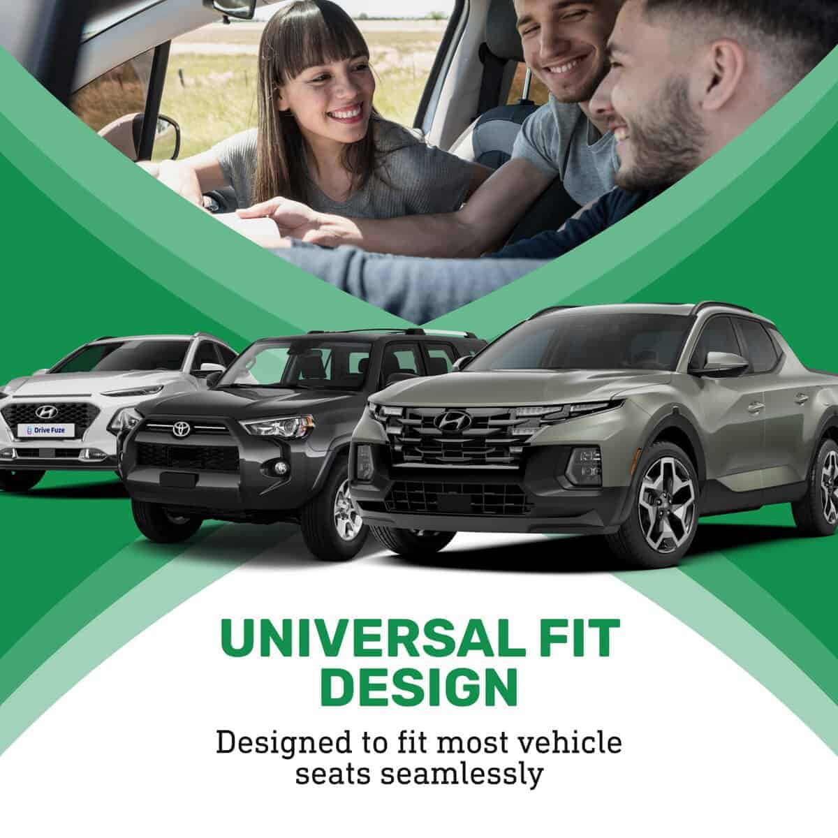 Cubierta de asiento delantero EliteSport, Universal Fit - Imagen 10