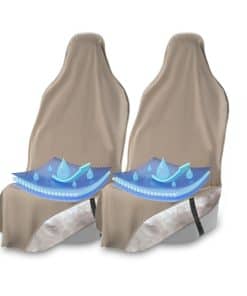 Cubierta de asiento delantero EliteSport, -Beige