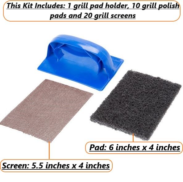 (31 Piezas) Kit de Limpieza para Parrilla y Plancha con - Imagen 4