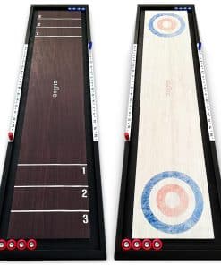 Juego Swooc Games� | 2 en 1 Premium Shuffleboard y Curling