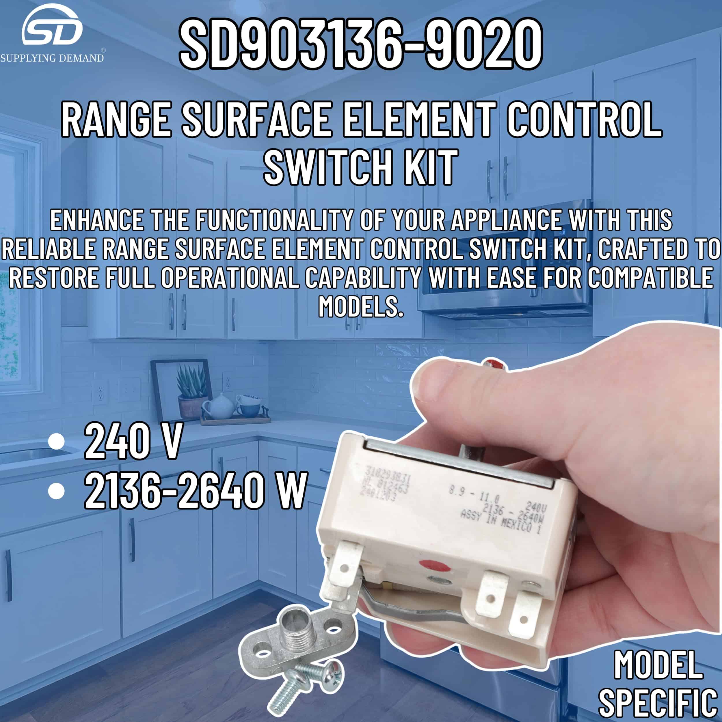 Kit de interruptor de control del elemento de superficie de - Imagen 10