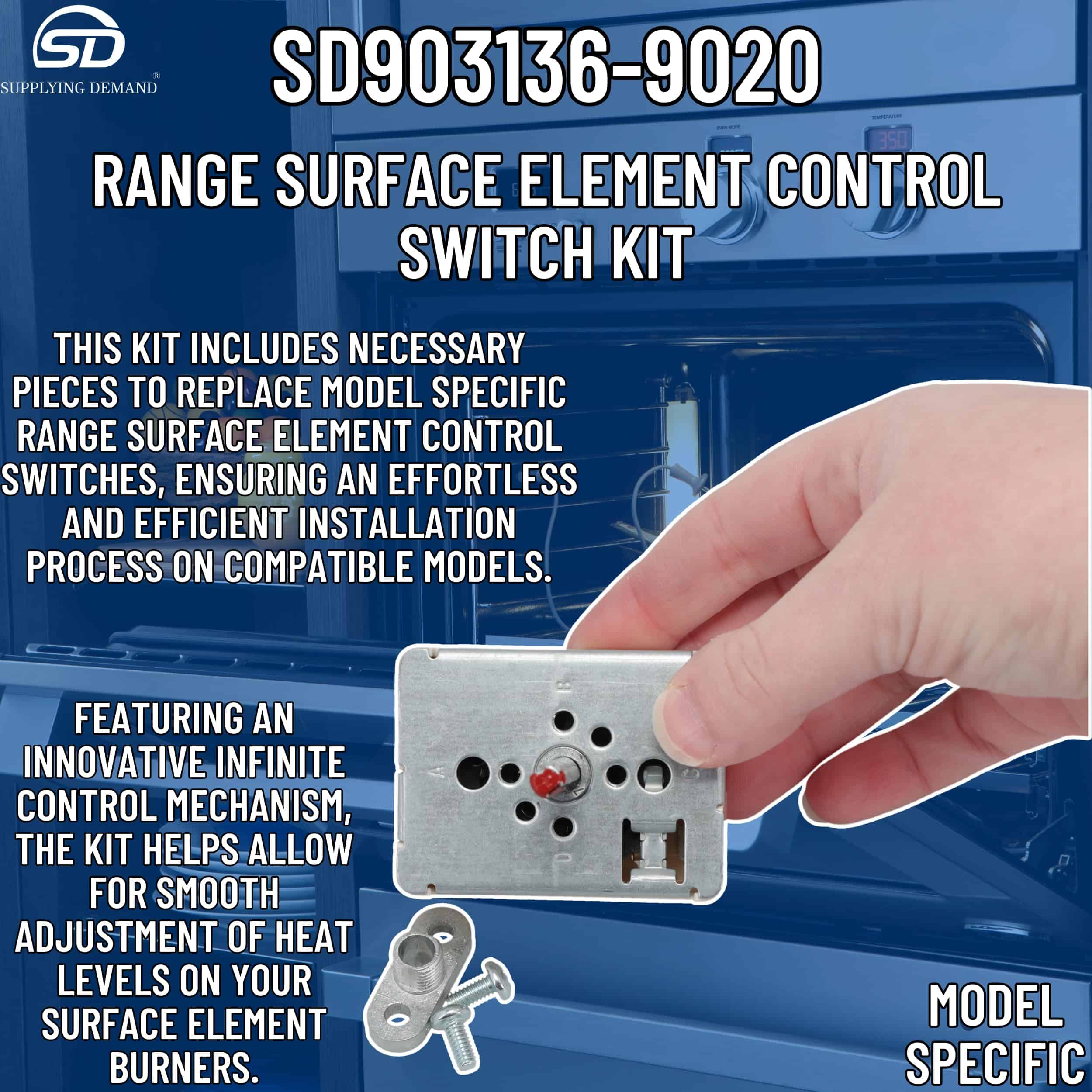 Kit de interruptor de control del elemento de superficie de - Imagen 6