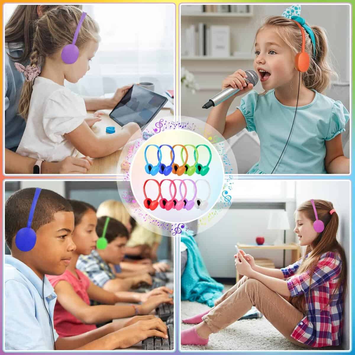 Audífonos para Niños en el Aula OSSZIT Paquete de 15 - Imagen 8