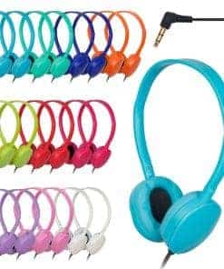 TJZXGUI Audífonos para Niños a Granel 15 Paquete para Clase