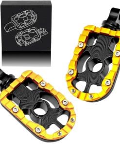 VPZMT 10mm Universal Highway Passenger Foot Pegs Compatible