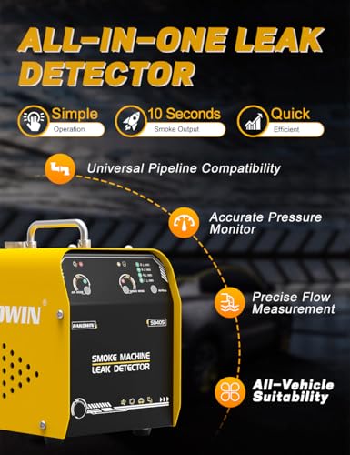 pakowin Automotive EVAP Smoke Diagnostic Tester - Máquina - Imagen 7